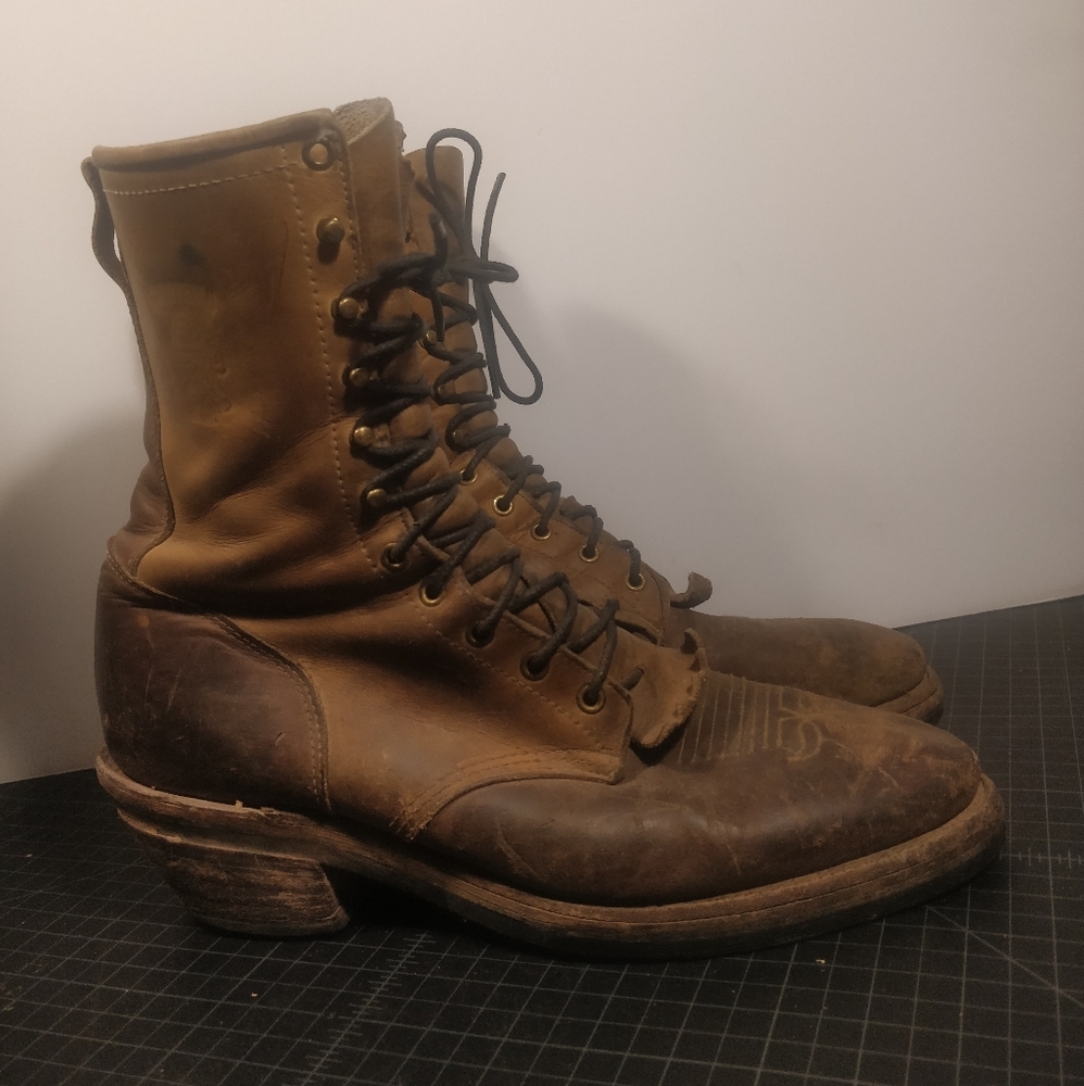 Vintage Chippewa Packer Boots